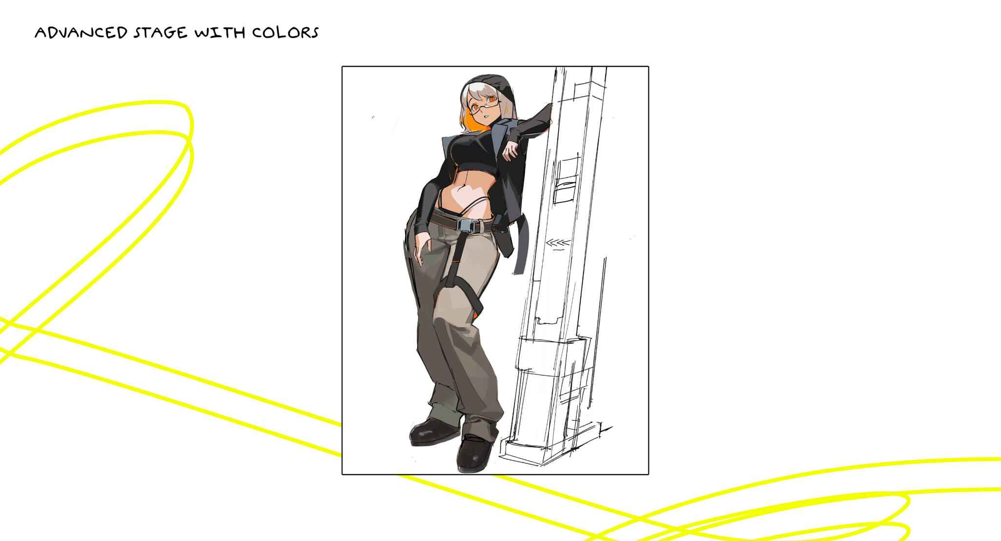 Advanced stage with Colors